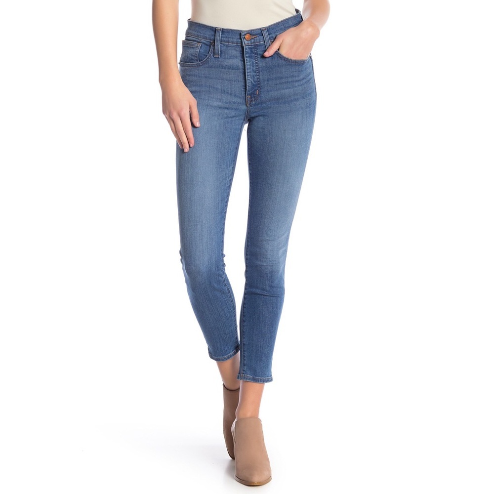 Madewell 9” HighRise Skinny Crop Jeans